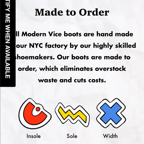 Brand new Modern Vice Bolt boots - Picture 6 of 8